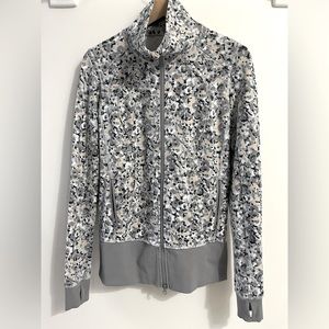 Lululemon Women’s Grey Zip-Up Sweater